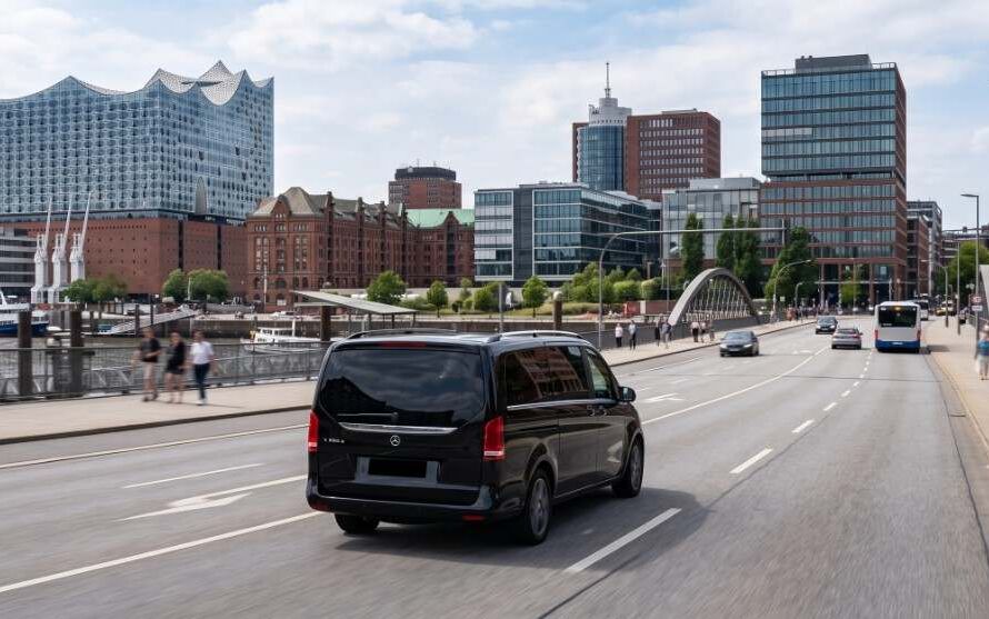 Hamburg Airport to HafenCity: Private Car Transfer